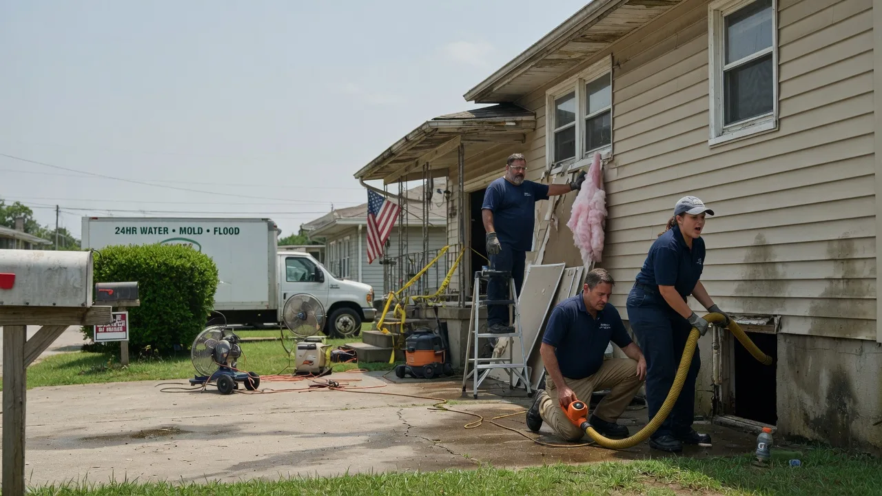 Water Damage Repair in Burlington, NC near me